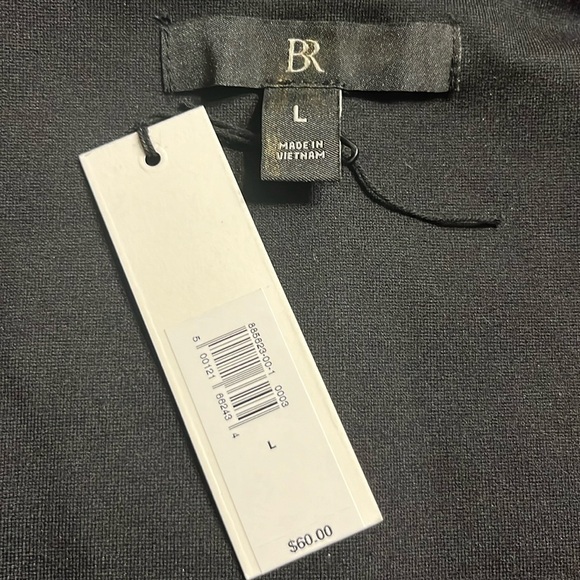 NWT Banana Republic Everywhere Ponte Square Neck Black Top Size Large. - Picture 4 of 8